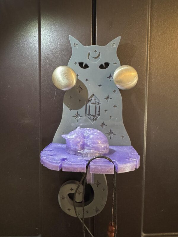 Cat Totem Candle holder/alter/memorial